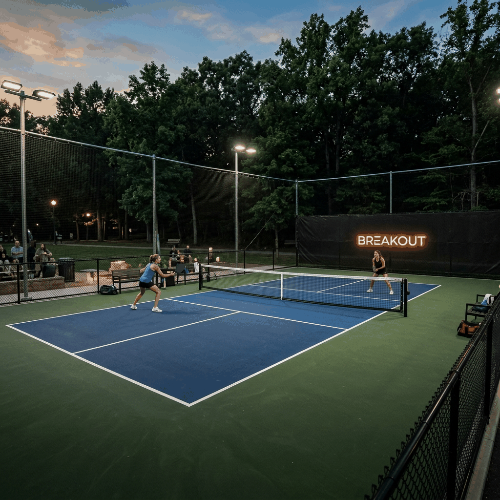 Regulation Outdoor Pickleball Court in Hisar - Breakout Sports
