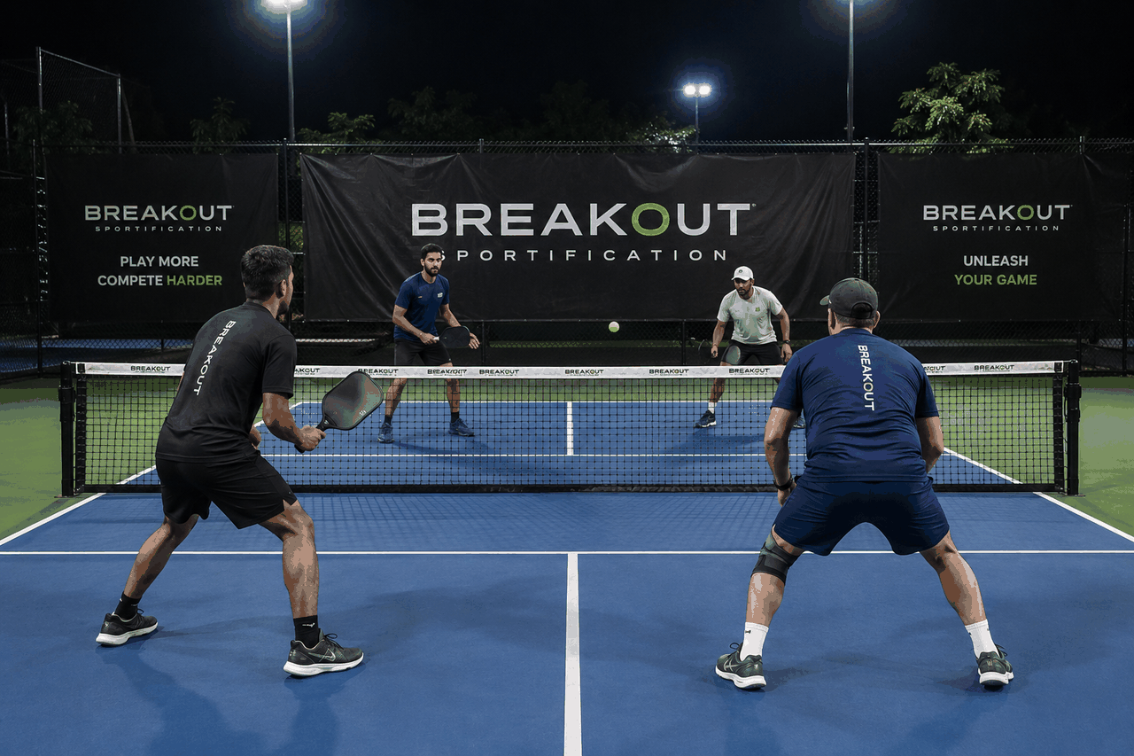 Pickleball Arena in Hisar - Netted Outdoor Setup